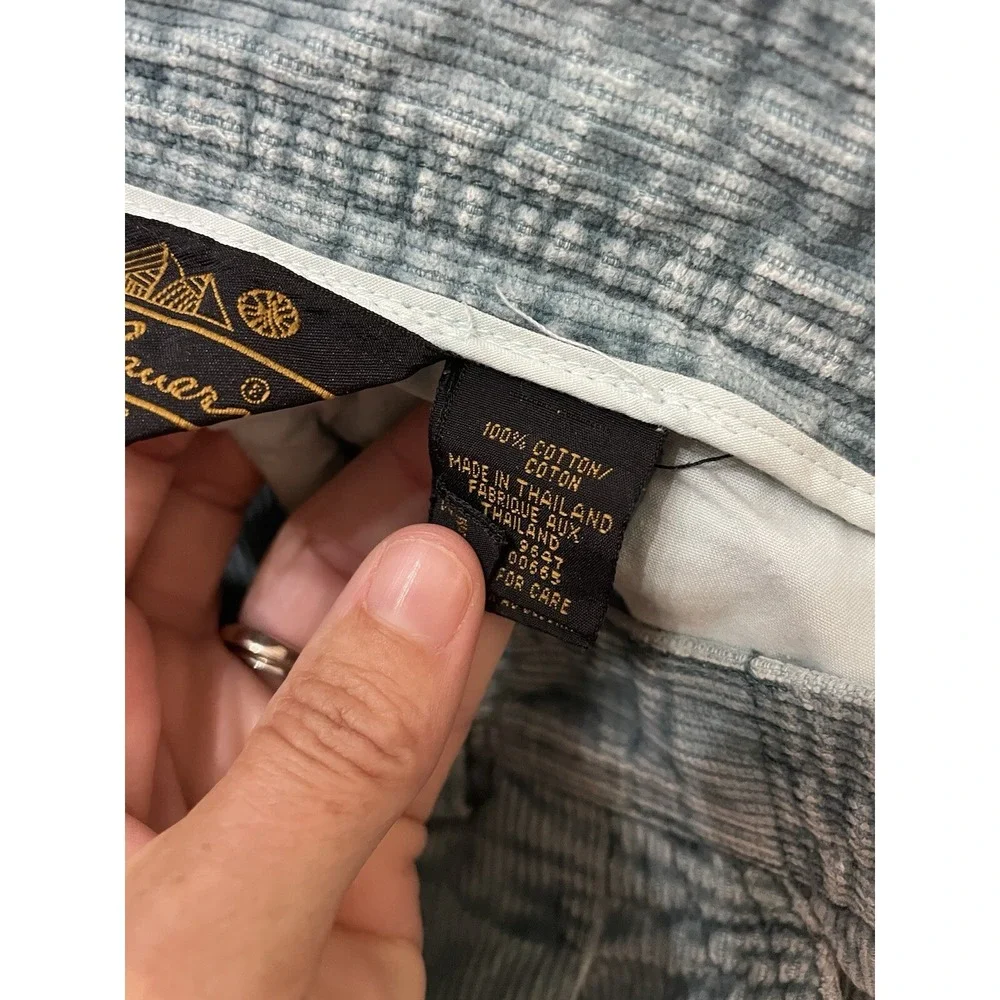 Eddie‎ Bauer Outdoor Outfitter Corduroy Men's Pants Size 38x26.5 (Duck egg Blue)